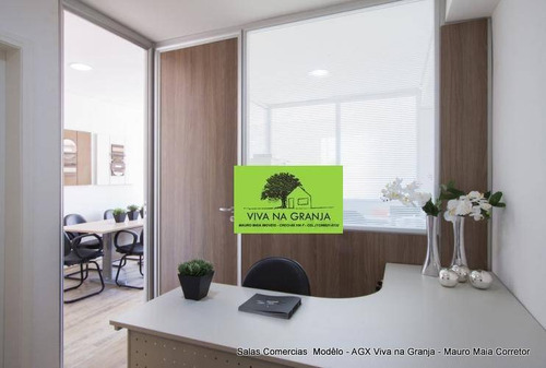 Sala Para Alugar, 50 M² Por R$ 1.500,00/mês - Granja Viana - Cotia/sp - Sa0061