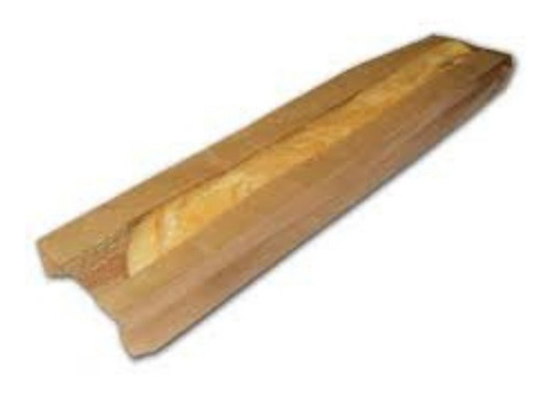 Imagen 3 de 3 de Bolsa Papel Kraft Pan Canilla #2 Con Visor Marron