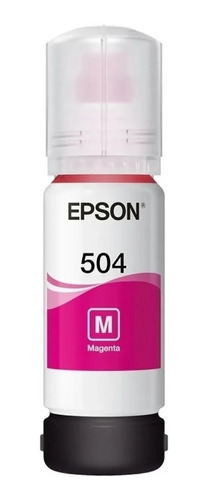 Tinta Epson 504 Original Magenta L4150 4160 Caja Cerrada