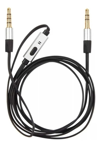 Cable 3.5 A 3.5 Plug Manos Libres Netmak Nm-mic15