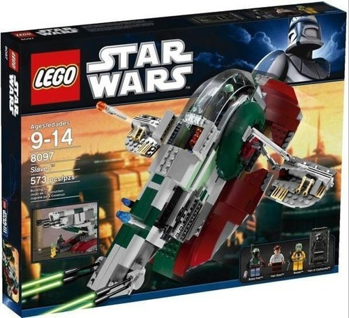 Lego Star Wars 8097 Slave 1 Sellado Boba Fett 573 Pzs