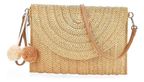 Bolsas hechas de rafia new arrivals