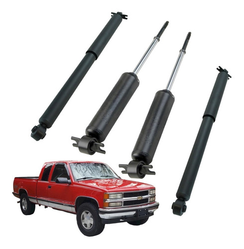 Kit Amortiguadores Chevrolet C-2500 1988 - 1999 Alta Calidad