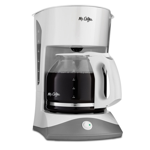 Mr. Coffee 12-cup Manual Coffee Maker, White