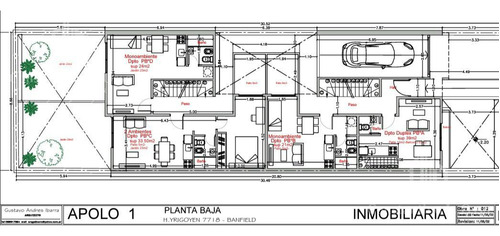 Departamento 2 Ambientes Tipo Duplex Con Cochera  - Banfield Oeste