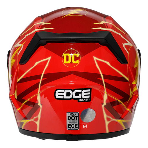 Casco Motocicleta Integral Milan Edge Dc Flash Cert Dot