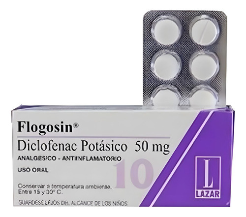 Flogosin® 50mg X 10 Comprimidos