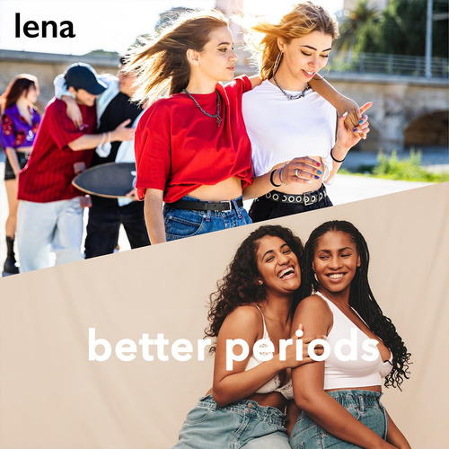 Copo Menstrual Lena Cup Reutilizável Roxo Grande