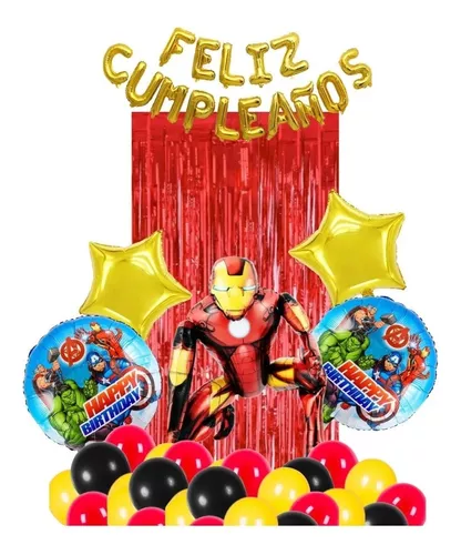 Sorprendido dilema Estable Decoracion Fiesta Iron Man | MercadoLibre 📦