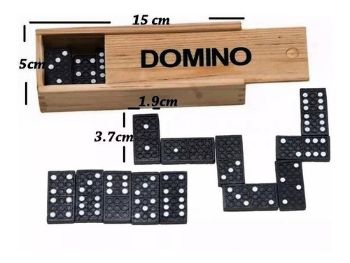 Juego Domino De Madera Económico Juego De Mesa