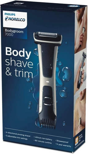 Philips Norelco Bodygroom Series 7000 Bg7030/49 Original Nfe