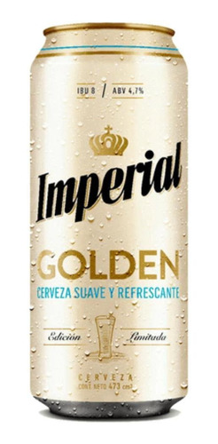 Cerveza Imperial Golden Lata 473 Ml - Fullescabio