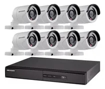 Comprar Kit Seguridad Hikvision Dvr 8+ 8 Camaras 2mp 1080p Ext Ip 66
