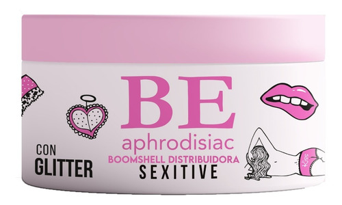 Crema Sexitive Be Aphrodisiac Corporal Perfumada Con Brillos