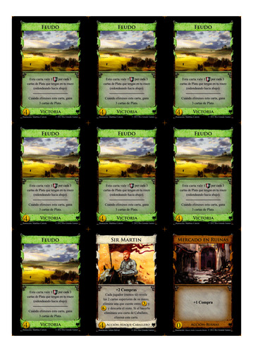 Dominion + Expansiones En Español (para Imprimir)