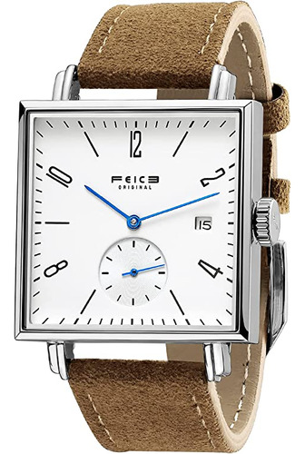 Feice Bauhaus - Reloj Cuadrado Unisex Para Hombre, Reloj