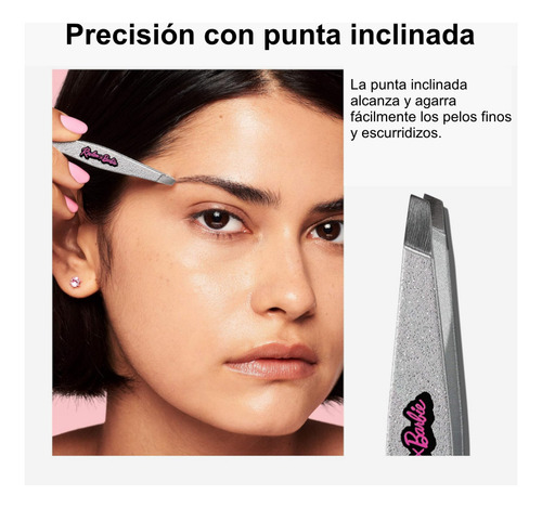 Revlon X Barbie Pinzas Para Depilar Edicion Limitada