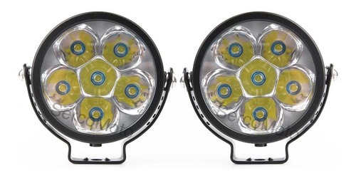 Imagen 6 de 10 de Kit Faros Led Sercomoto Sm6121s Premium Motos Bmw Gs Ktm