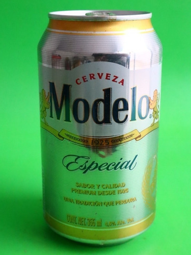 Lata Cerveza Sellada Colección Modelo Mexico Empcerveza