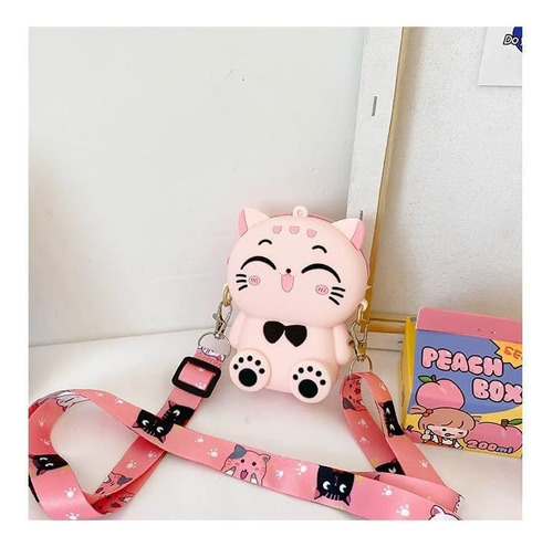 Cartera Mini - Gato De La Suerte