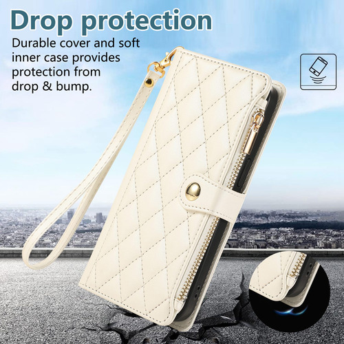 Funda Tipo Cartera Para Teléfono Samsung Galaxy S25 Ultra