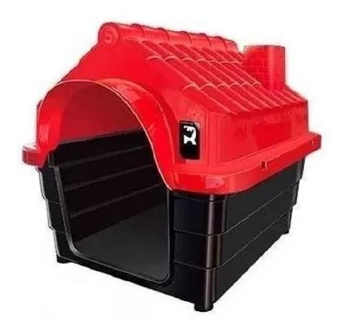 Casa Pet Casinha Cachorros Grande Gatos Vermelho Mega Oferta