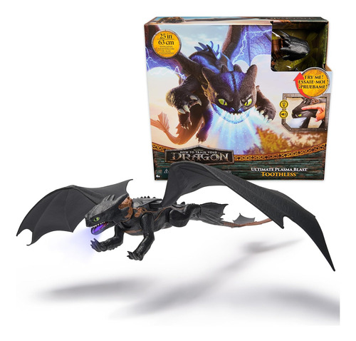 Dreamworks Dragons Cómo Entrenar A Tu Dragón Toothless Figur
