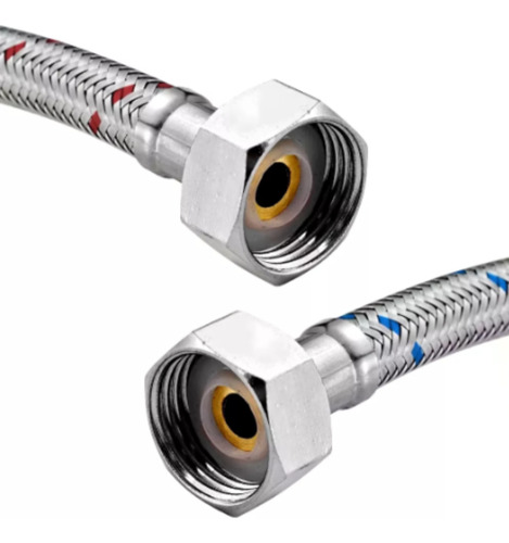 Flexible Par Agua Calefont 60cms 1/2 Hi X1/2 Hi Altapresion