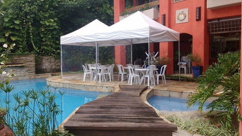 Imagem 2 de 10 de Locação/aluguel De Tenda E Ombrelone2x2, 3x3, 4x4 P/ Festas