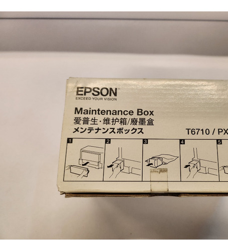 Epson Caja De Mantenimiento Wf-5190 Wf-5690 Wf-r5690 T6710