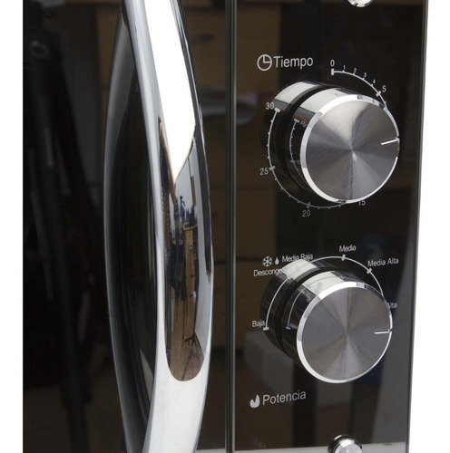 Horno Microondas Análogo 20 Litros Gris Thomas