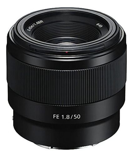 Sony Fe 50 mm F/1.8 c/Recept lens