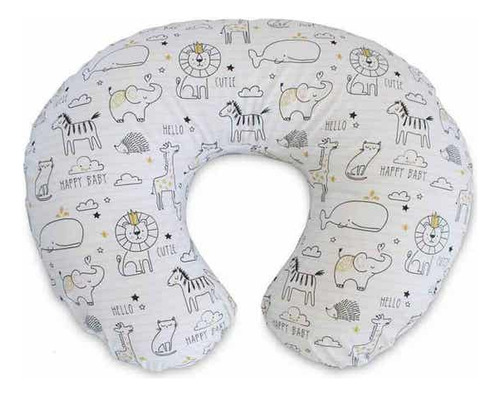 Almohada Lactancia Posicionador Curva Suave Blanc Boppy Bebé