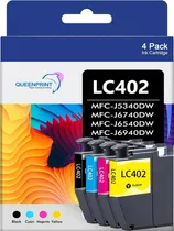 Comprar Qpri Cartucho De Tinta Compatible Para Brother Lc402 Lc402xl