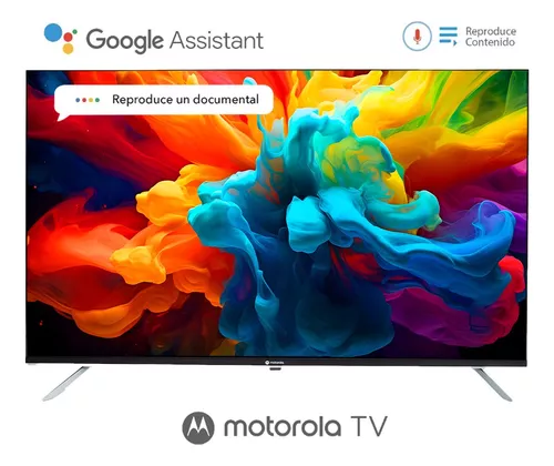 Smart Tv Pantalla 65 Pulgadas Motorola Google Tv Qled 4k