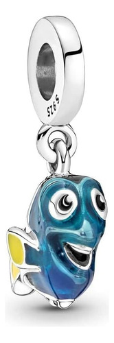 Colgante De Plata De Ley 925 Con Forma De Pez Dory, Diseño D