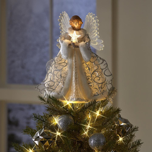 Decoración De Árbol De Navidad Más Vendida Con Forma De Ánge