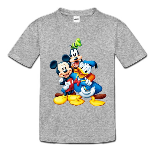 Remera Micky Mouse, Goofy Y Donald - Talles Niños Y Adultos