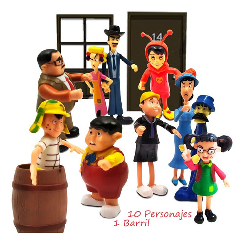 Chavo Del 8 Juguete Figuras Jugueteria Colección Didácticos