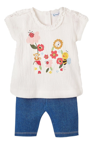 Conjunto Abeja Camiseta-leggings Baby Niña Mayoral 1726p22