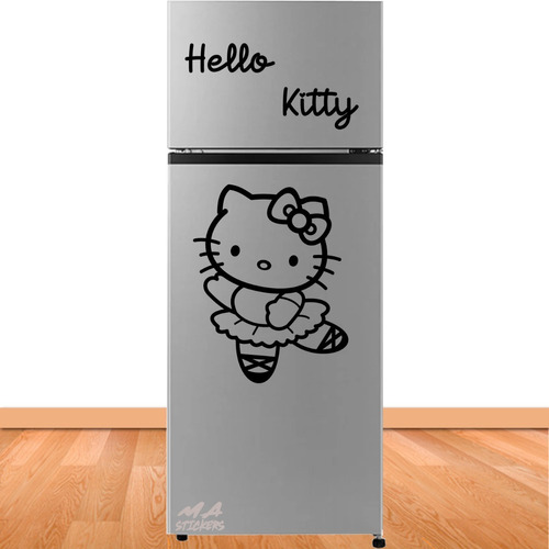 Vinil Decorativo Refrigerador Parra H Kitty Mod 09