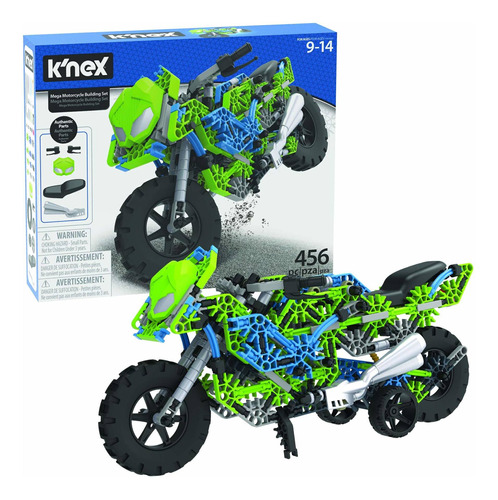 K'nex Mega - Juego De Construcción De Motocicletas Para Niño