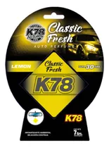 Comprar K78 Aromatizante Classic Fresh Auto Ambiente Perfume 7grs Color Amarillo Fragancia Limon