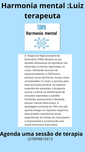 Sessões De Terapia De Reprocessamento Generativo 