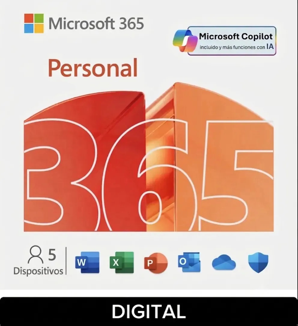 Microsoft 365 Personal 12 meses (Digital)