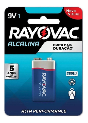 Caja 12 Baterias Alcalinas Rayovac 9v Mayorista Oficial