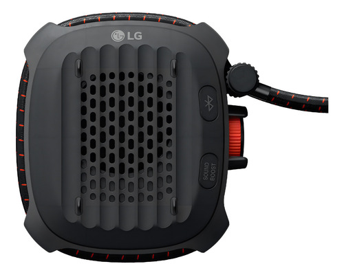 Parlante LG Xboom XG2TBK portátil 5 W bluetooth a prueba de agua negro