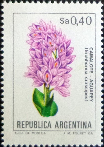 Argentina Flores, Sello Gj 2103 $a 0,40 1983 Mint L9790