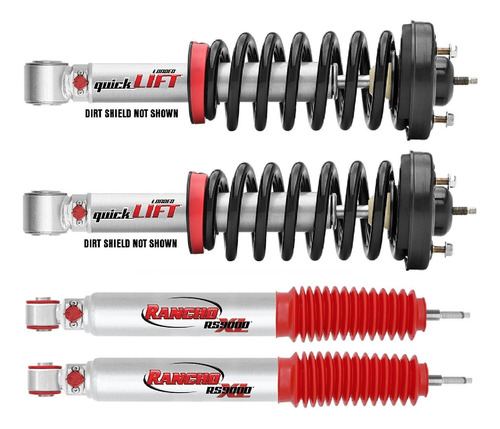 Amortiguadores  Toyota Tacoma 2005-19 Con Elevación De 0-3 