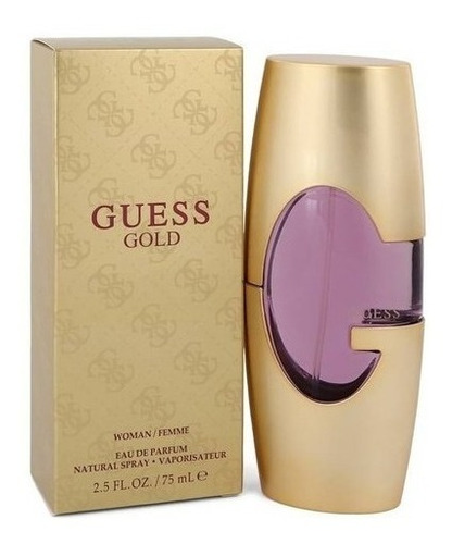 Imagen 1 de 3 de Perfume Guess Gold Edp 75ml Dama